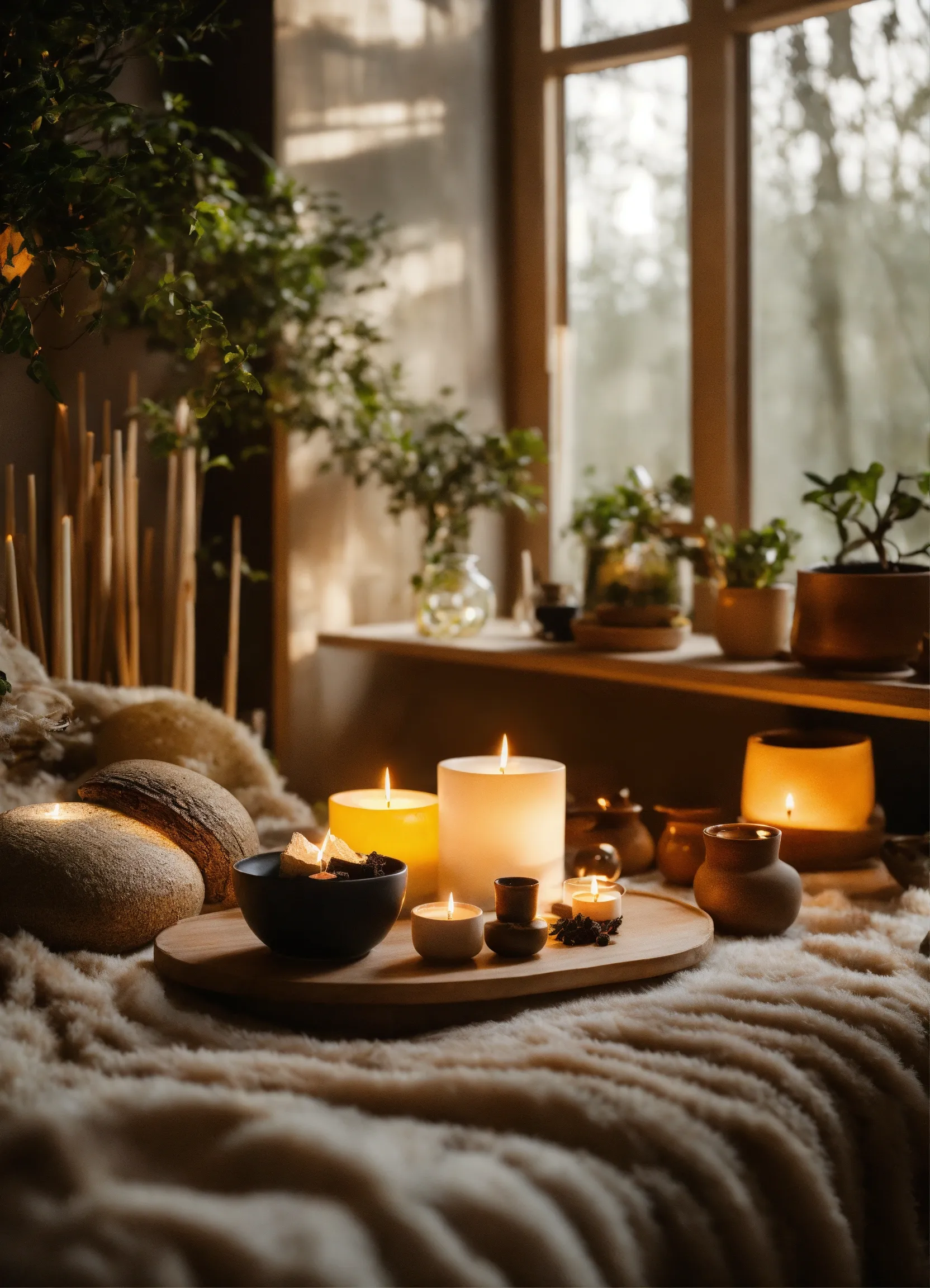 Well-arranged living room furniture