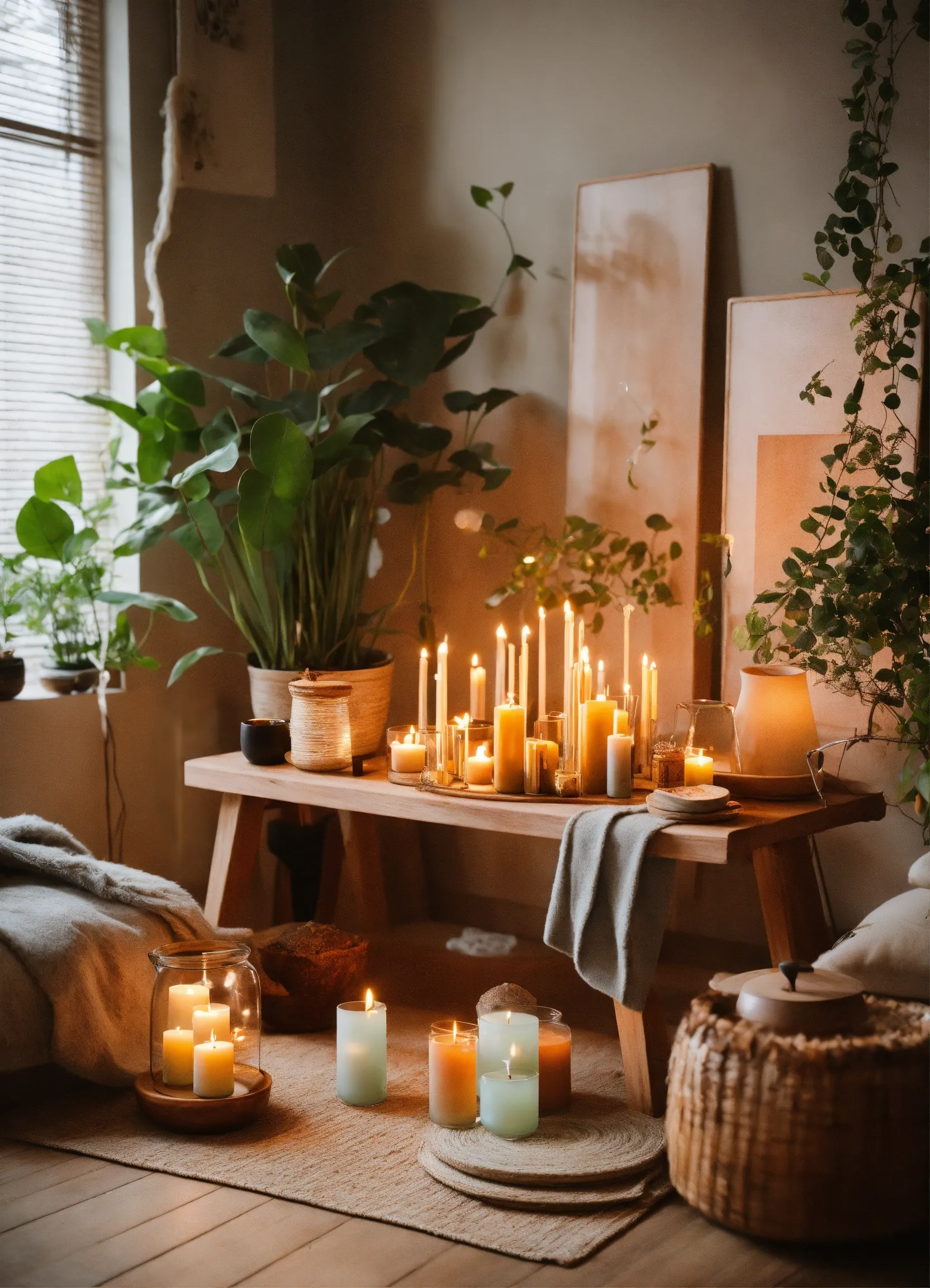 Wood and natural elements